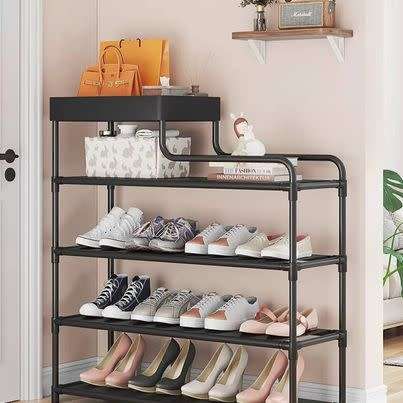 PVC Designer Shoe Rack