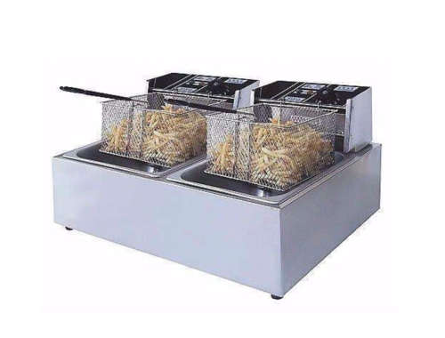Double Electric Fryer - 10L High Quality