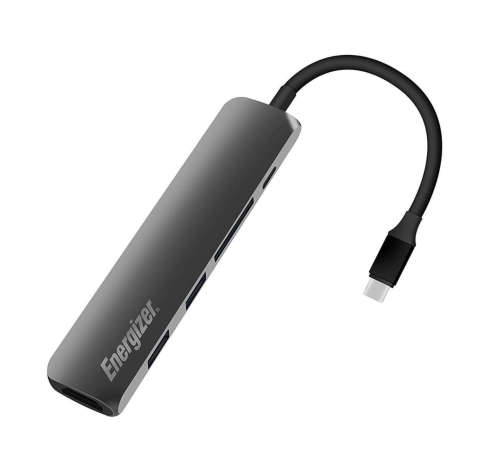 Energizer Multi-Port USB-C Hub - Black