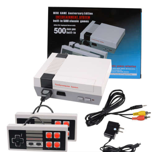 Classic 8-Bit TV Gaming Console w/ 2 Controllers & 620 Classic Games