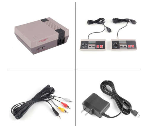 Classic 8-Bit TV Gaming Console w/ 2 Controllers & 620 Classic Games