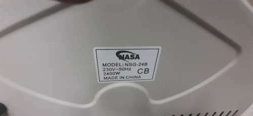 NASA ELECTRIC HEATER NSG-24B - 2400W - 4 BARS