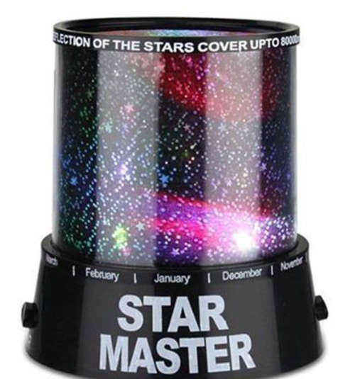 Star Master Night Light Galaxy Projector for Kids & Teens - Galaxy & Stars