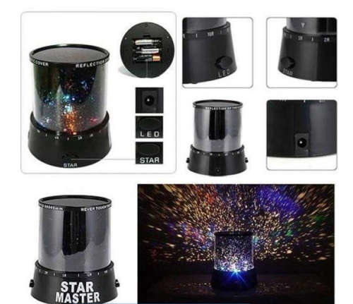 Star Master Night Light Galaxy Projector for Kids & Teens - Galaxy & Stars