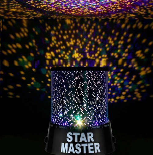 Star Master Night Light Galaxy Projector for Kids & Teens - Galaxy & Stars