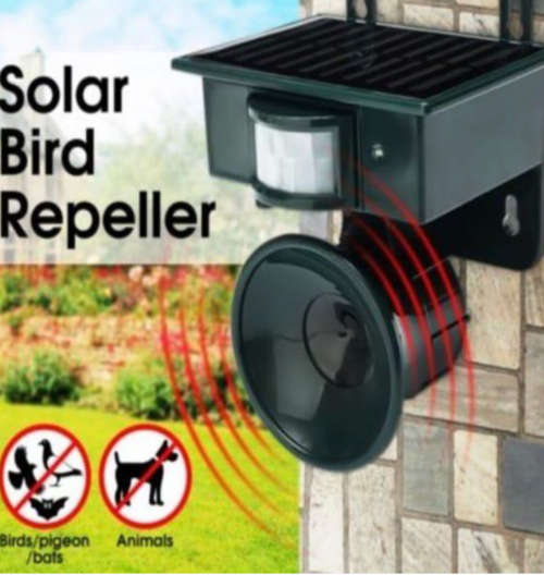 Ultrasonic Solar Powered Bird Repeller Pest Control