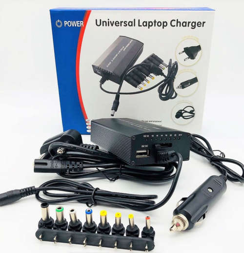 Universal Laptop Charger With Car Charger