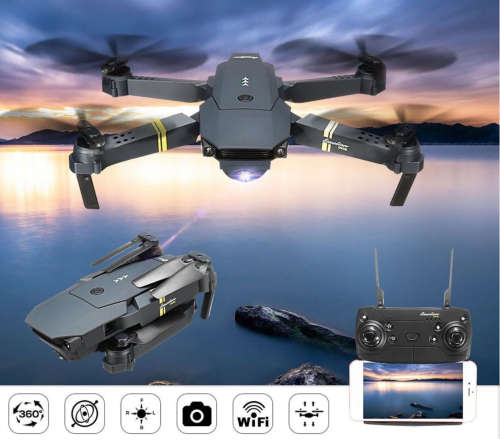 998 Pro Micro Foldable Drone Set With Dual Cameras