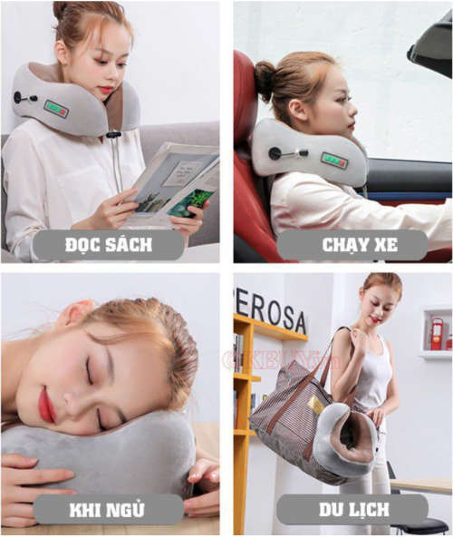 U-Shaped Massage Pillow