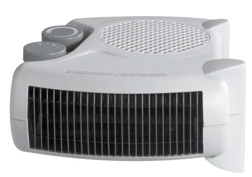 Vertical Horizontal Fan Heater - White