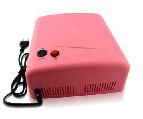 Professional Gel Nail Polish Dryer 36W UV Lamp Curing Light Nail Tools-Pink