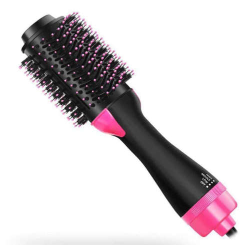 Hot air styling brush blower brush