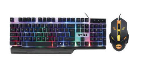 Illuminated Waterproof Gaming Keyboard & Mouse