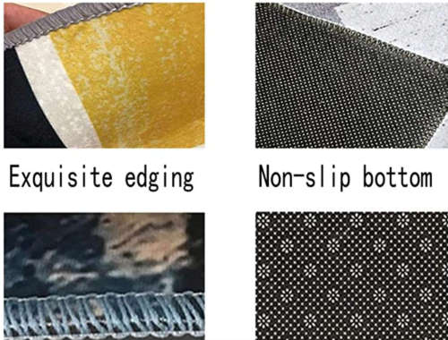 Printed Washable Rugs and Carpets Geometric Pattern Mat 200x150cm