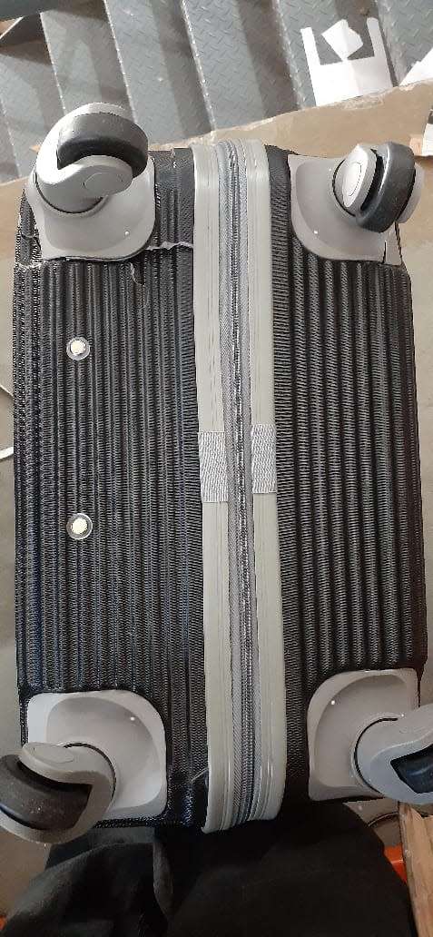 3 Piece Travel Luggage Bag Set BLACK