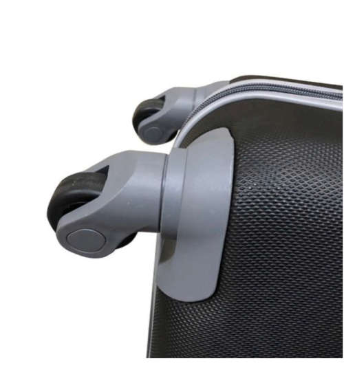 3 Piece Sleek Luggage Set - Black NEW