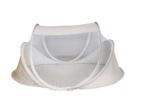 3 in 1 Portable Baby Bed / Tent With Mosquito Net - Grey