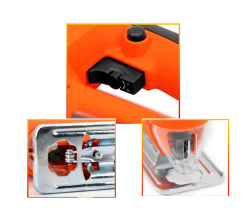 SHIND Jig Saw with Stable Dynamic Metal Foot Plate and Dust Blower 350W