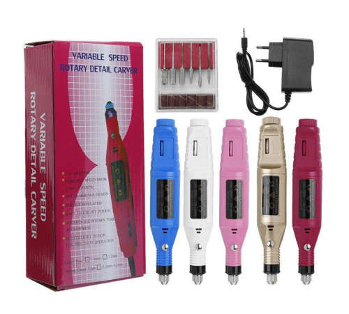 Rotary Variable Speed Detail Carver Pen Shape Nail Art Drill