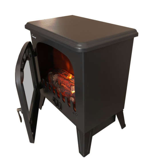 Condere Fireplace Electric Heater - with fan ZR-8003 - 1850W