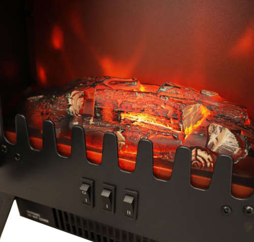 Condere Fireplace Electric Heater - with fan ZR-8003 - 1850W