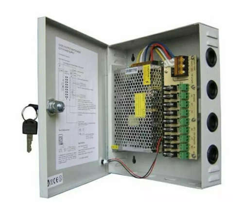 9 Way Regulated Box Type Power Supply
