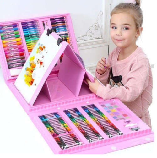Mega 208 Piece Art Set - Pink
