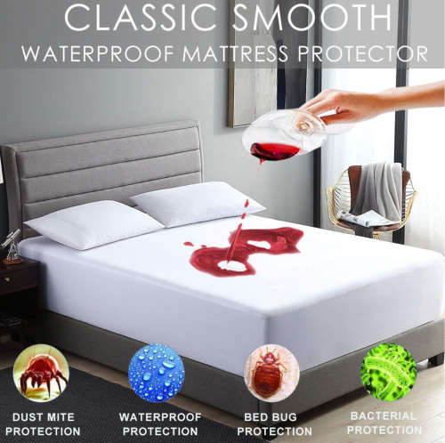 Luxury Waterproof Mattress Protector - King