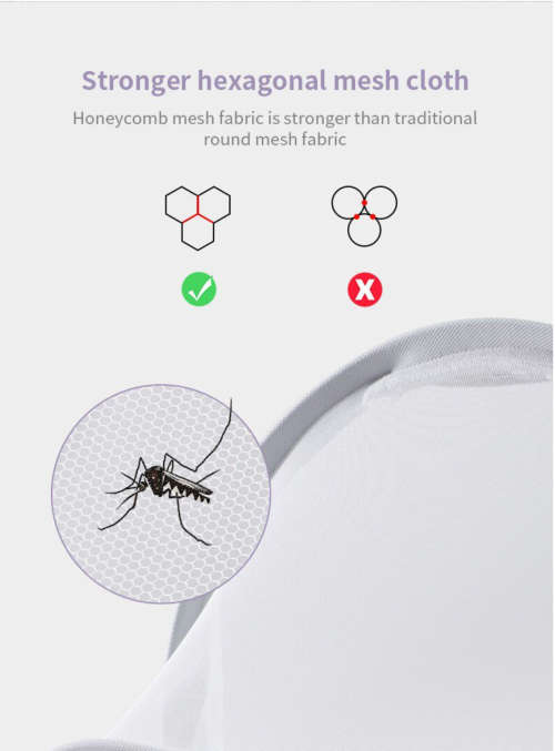 Baby Bed Tent Crib Mattress Portable Foldable Mosquito Net - Blue Puppy