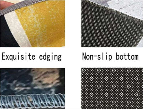 Marble Design Rug 200CM X 150CM - BROWN