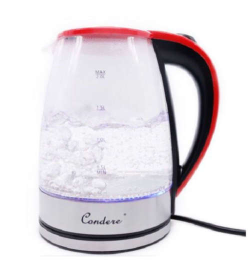 Condere - 2.0L Electric Glass Kettle - USED