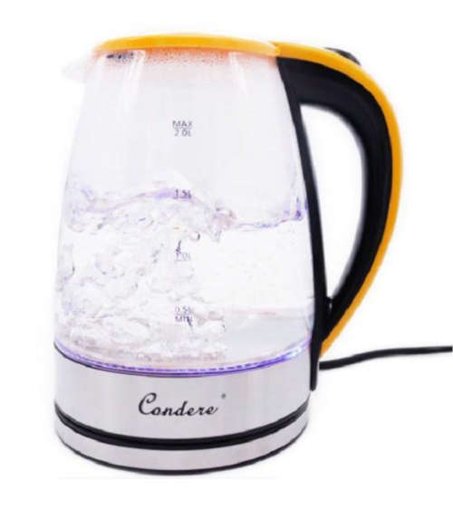 Condere - 2.0L Electric Glass Kettle - USED