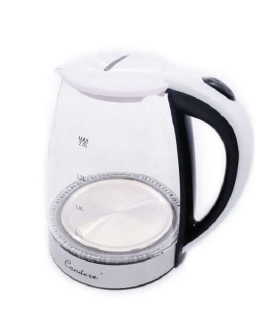Condere - 2.0L Electric Glass Kettle - USED