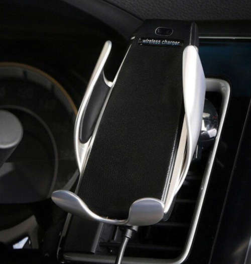 Bunker Automatic Clamping Qi Wireless Car Mount Charger