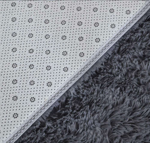 Large Premium Fluffy Carpet/Rug - BLUE-GREY - 200cm x 150cm