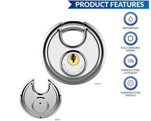 Padlock Cut Resistance 80mm HIGH QUALITY