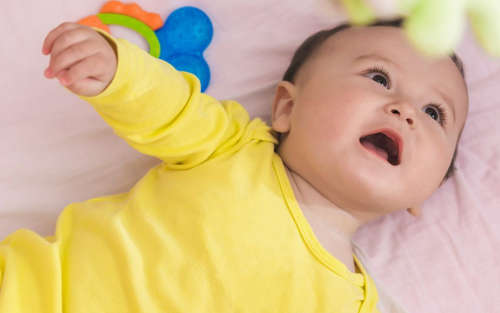 Baby Soothing Vibration Bouncer - Pink