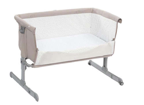 Next To Me Baby Bed Cot Co-sleeper - Beige