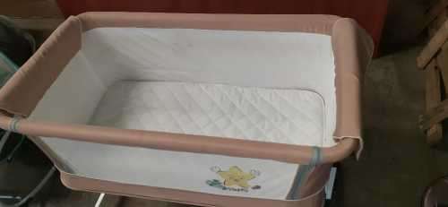 Next To Me Baby Bed Cot Co-sleeper - Beige