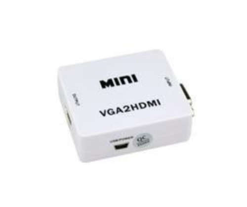 VGA to HDMI Converter - White