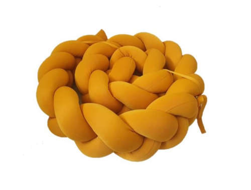 Cot Bed Braided Bumper