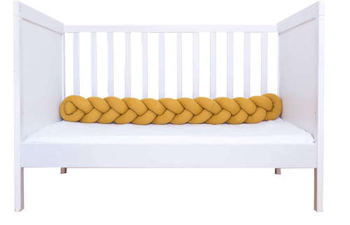 Cot Bed Braided Bumper