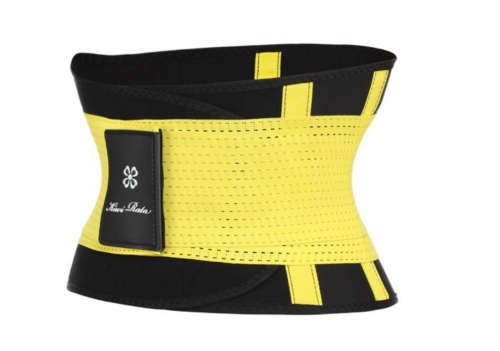 Compression Hot Belt Waist Trainer - Pink XL