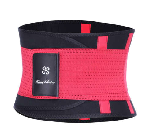 Compression Hot Belt Waist Trainer - Pink XL
