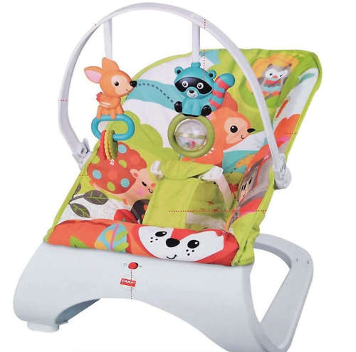 Baby Comfort Seat with Calming Vibrations - Green
