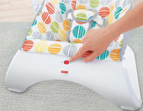 Baby Comfort Seat with Calming Vibrations - Green