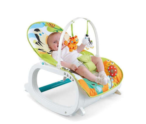 Newborn To Toddler Portable Rocker - Green