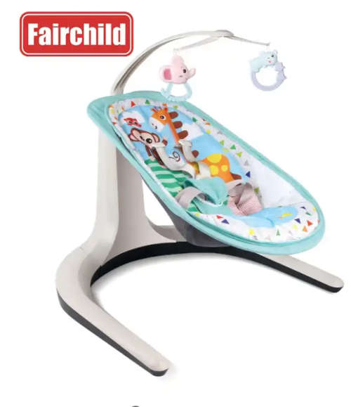 Hot Selling Product Newborn Infant Sleeping Electric Soft Seesaw Cradle Baby Rocking Bouncer Chair
