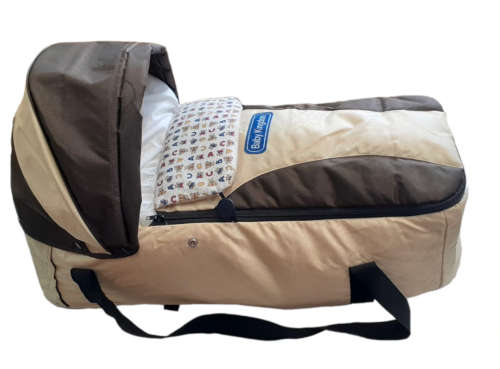 Baby Transporter Carry Cot - Brown Great Quality