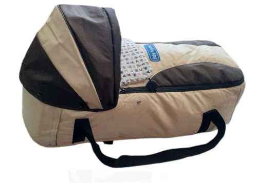 Baby Transporter Carry Cot - Brown Great Quality